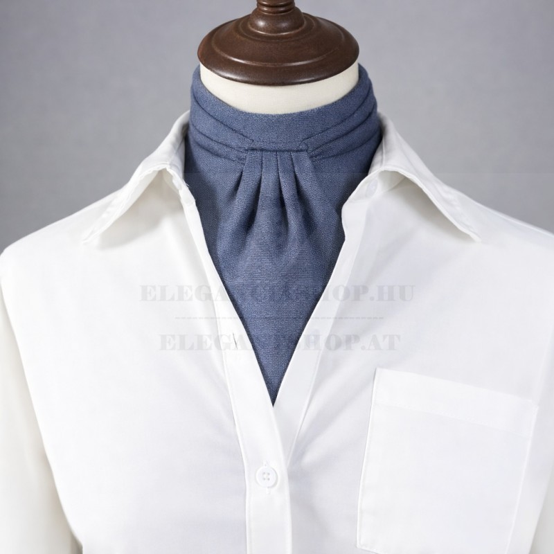 Goldenland ascot nyaksál - Acélkék Goldenland ascot nyaksál - Acélkék